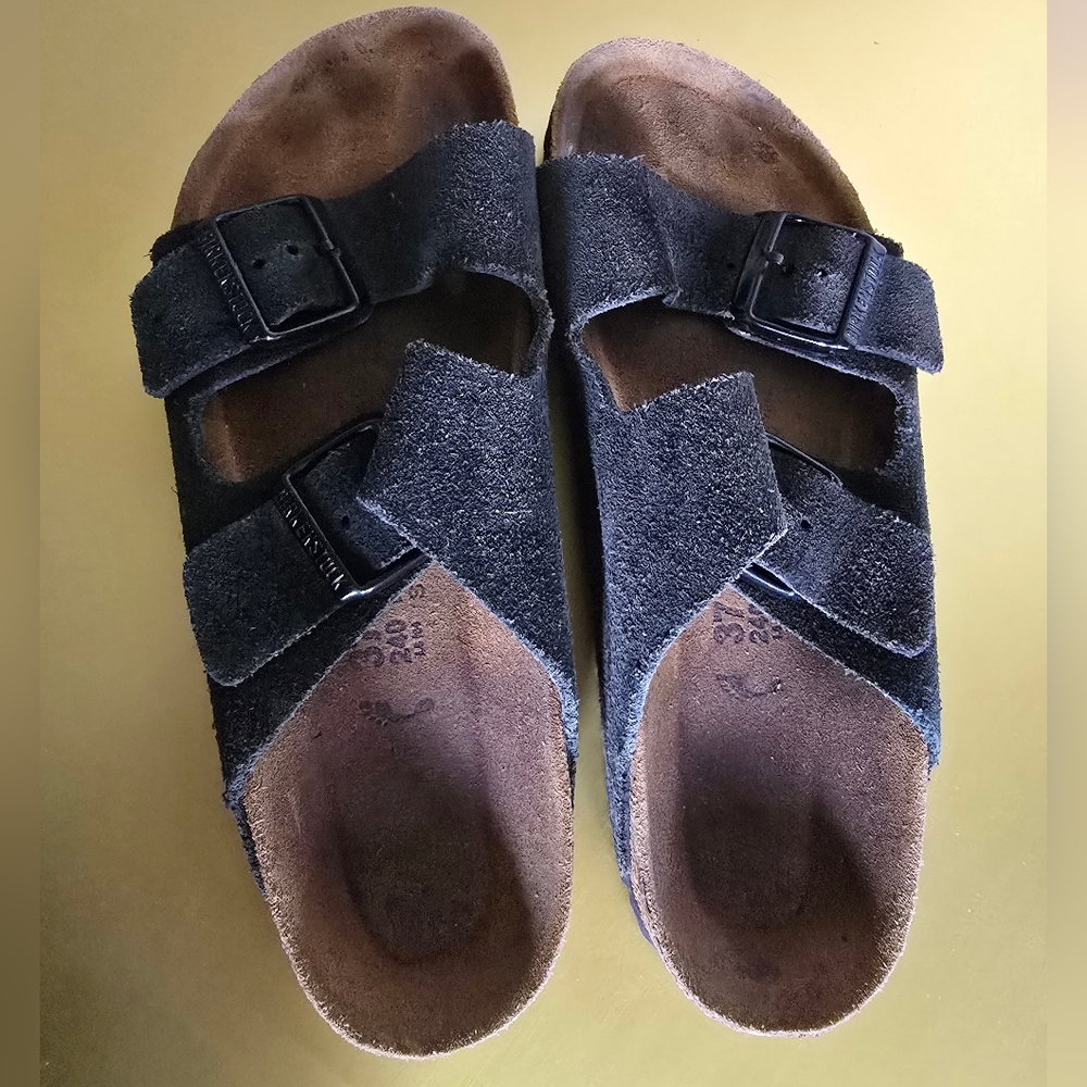 Birkinstock Suede Sandals, Size 37